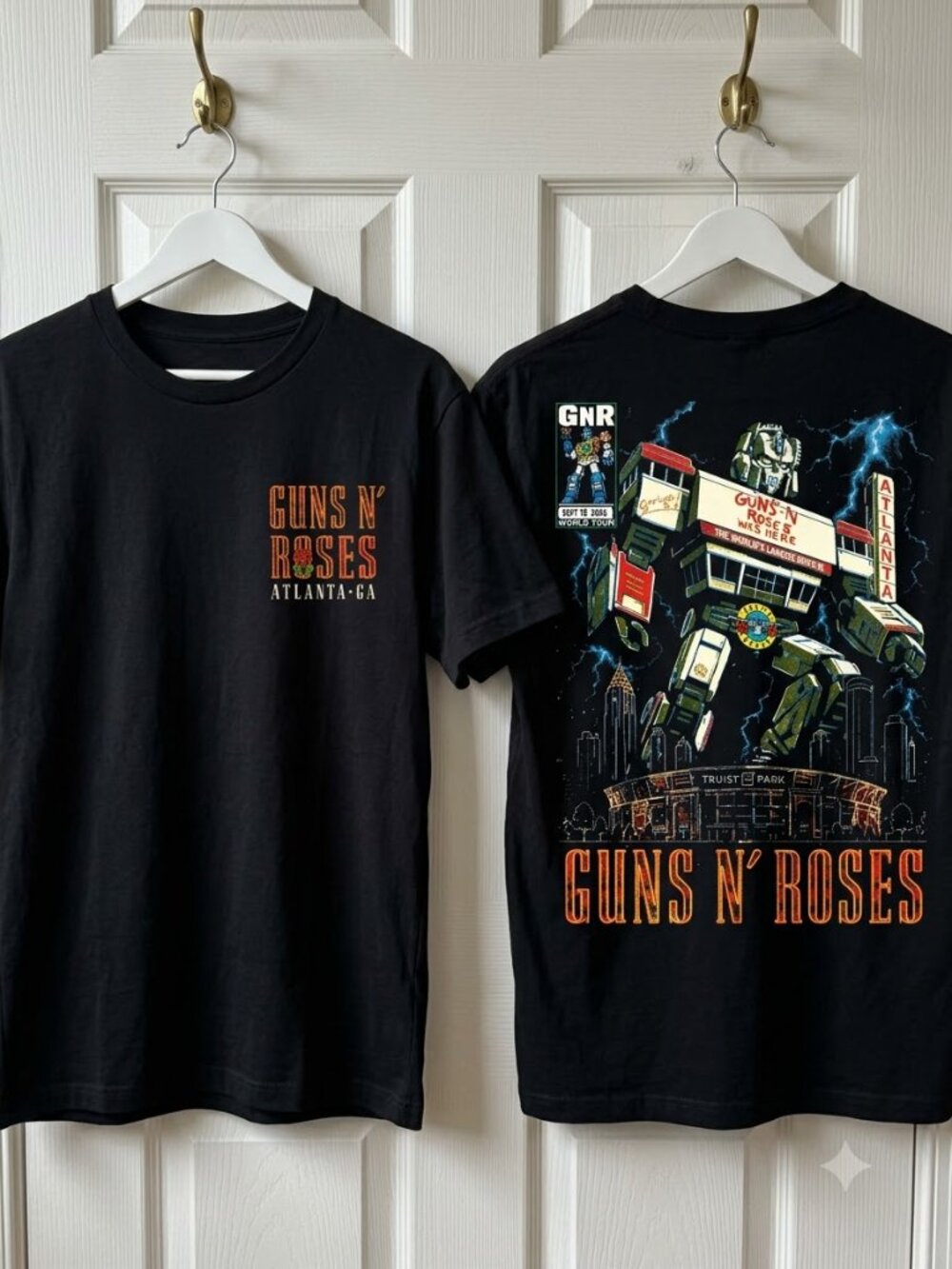 Guns N Roses Atlanata GA 2026 Venue Tee The Megazord Live At Truist Park On 9/19